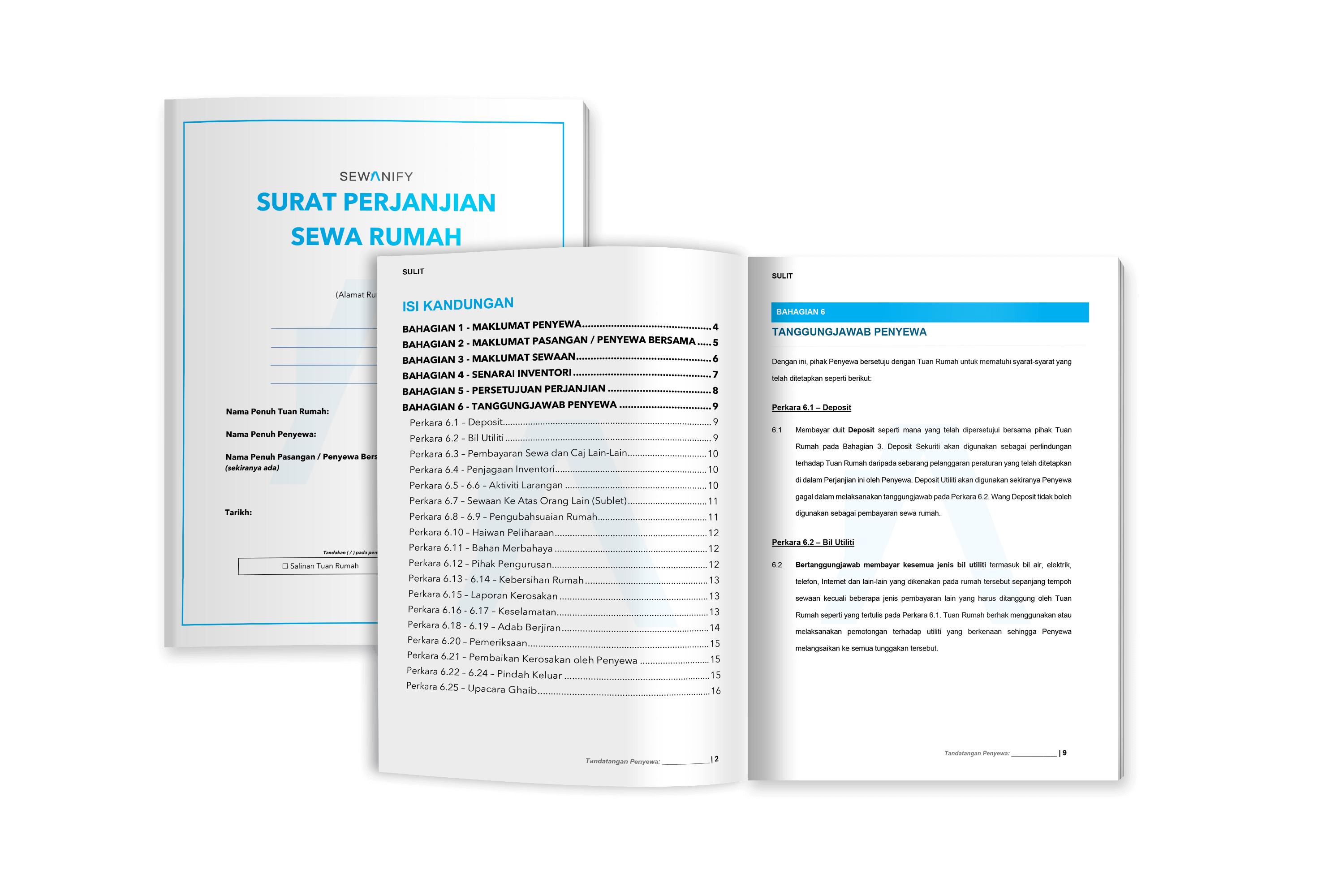 [TERKINI 2021] Contoh Surat Perjanjian Sewa Rumah Lengkap & Ringkas