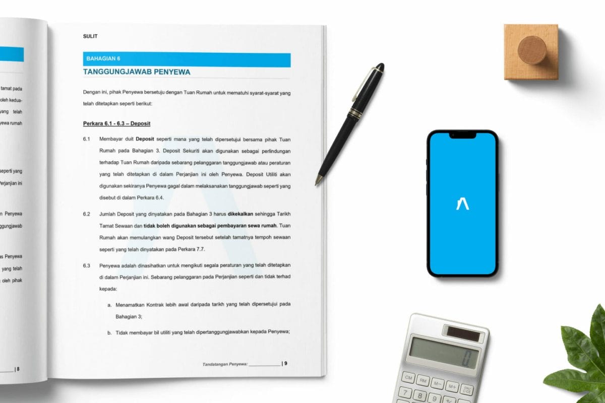Syarat Perjanjian - Contoh Surat Perjanjian Sewa Rumah PDF Sewanify